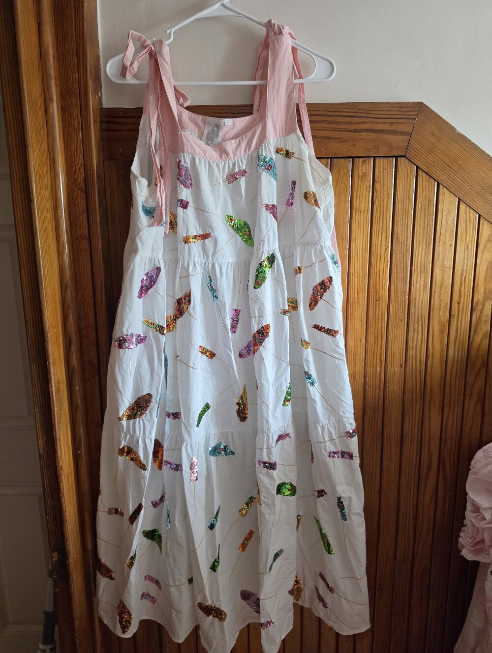 Queen of Sparkles Cocktail Umbrella Dress - Size L